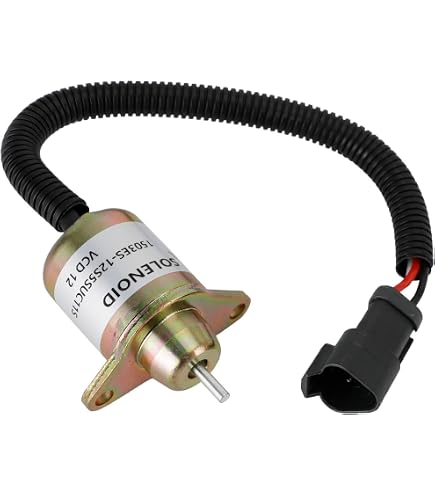 Amazon.com: 12V Fuel Shut Off Solenoid 4TNV94L 119653-77950 for